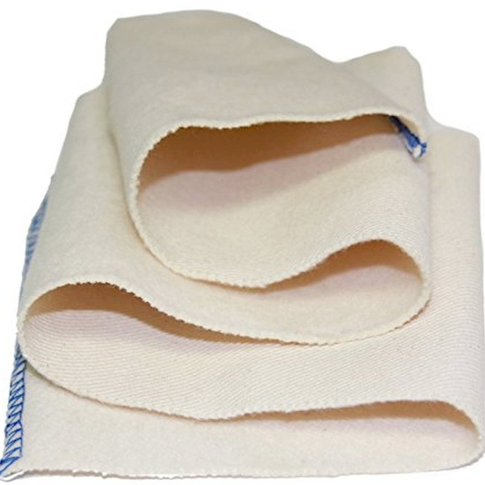 SHiNE CLOTH 21"x 6" 100% Cotton Canvas for Buff Shining Polish Shoe Boot Leather